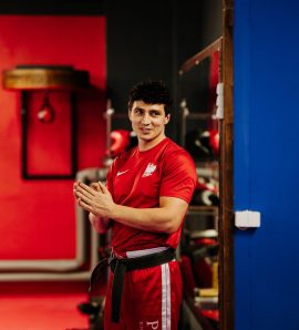 Łukasz Wabnic - trener i założyciel Quick Shot Kickboxing Częstochowa
